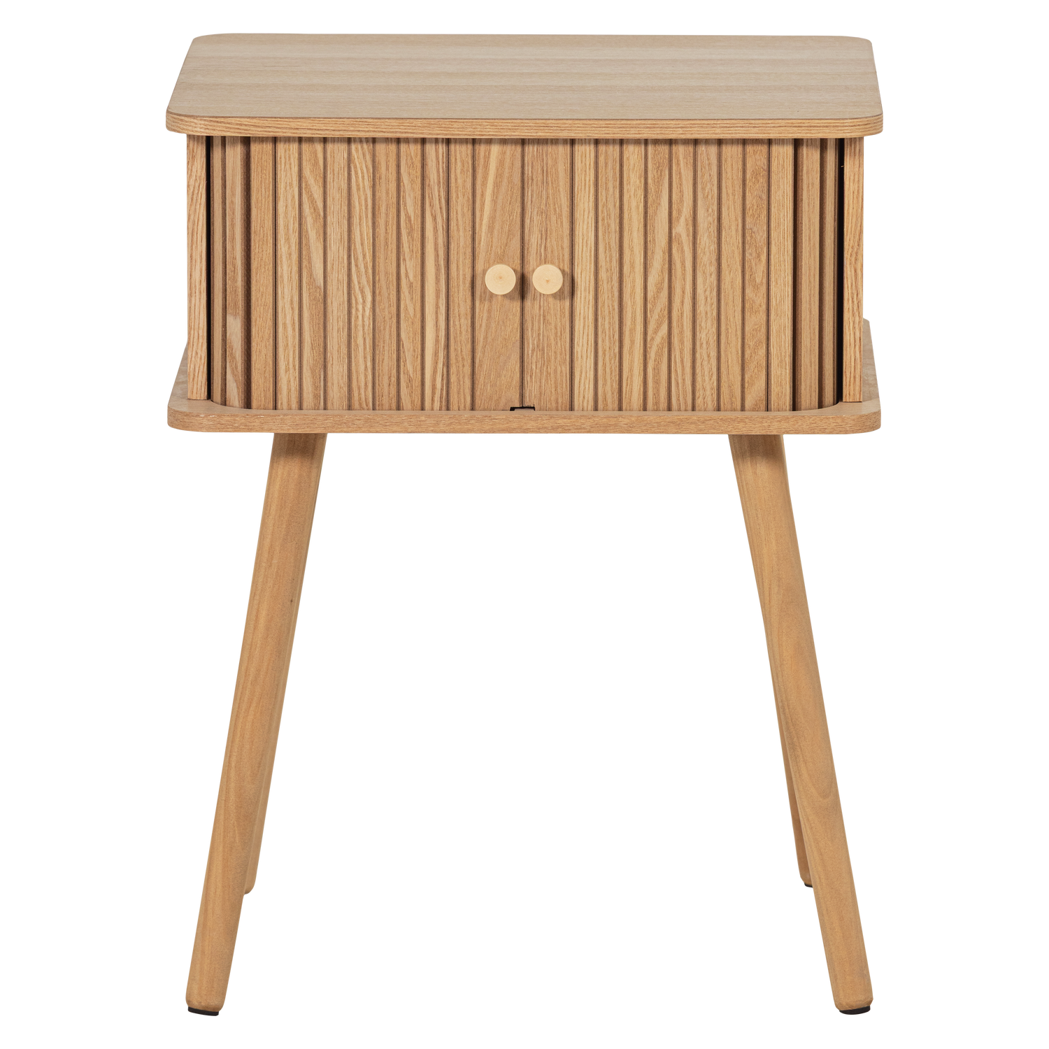 WOOOD nachtkastje recht Karri - MDF/Grenen - Naturel - 58x45x40