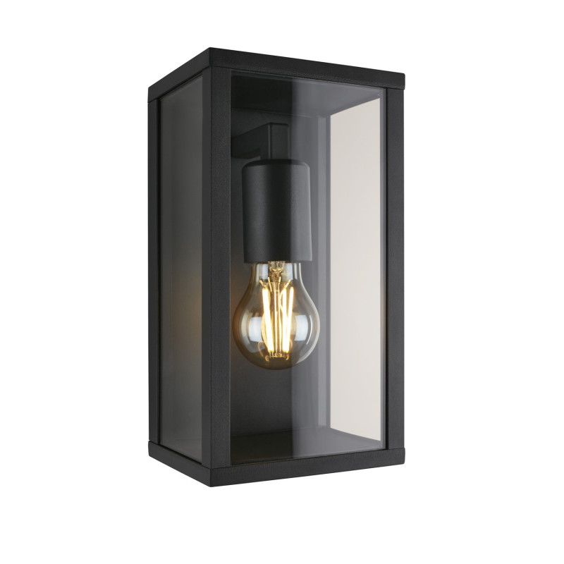 Applique extérieure noire E27 12 W BRILONER