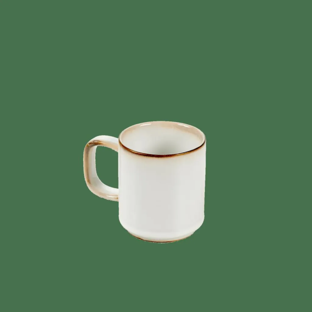 Mugs^CASA MINERAL MARBLE Mug Avec Anse 30 CL Blanc