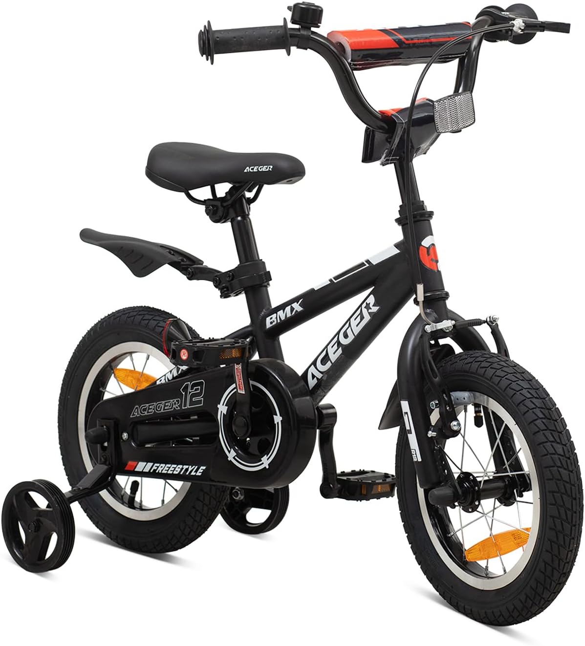 ACEGER Kids Bike for Ages 2-12 Years Old Boys Girls and Toddler, 12 14 16 18 Inch Children Bicycle with Training Wheels, 20 Inch Bike with Kickstand, Multiple Colors.