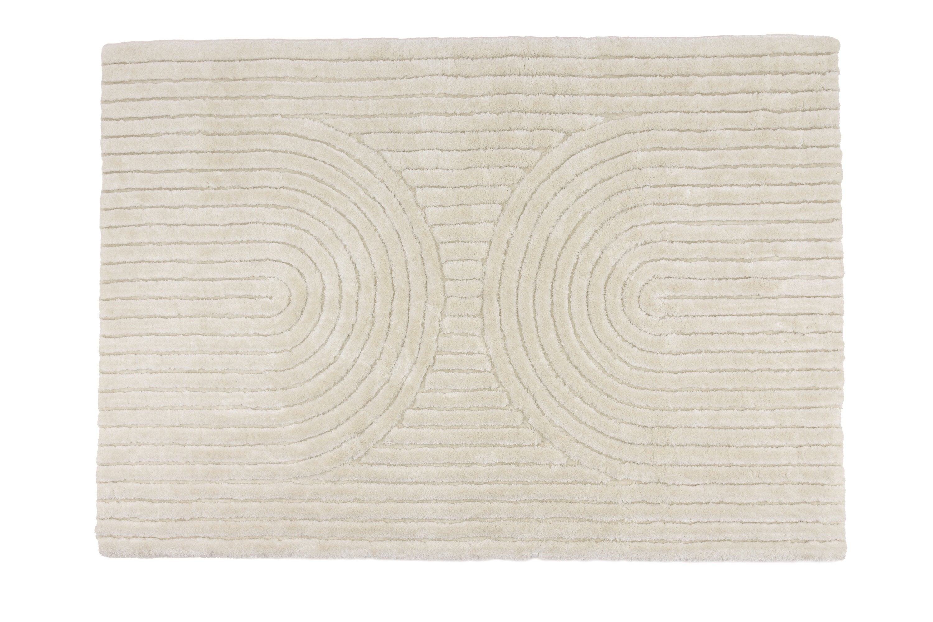 Rebellenclub Vloerkleed Kaimana - wit - 290 x 200 cm