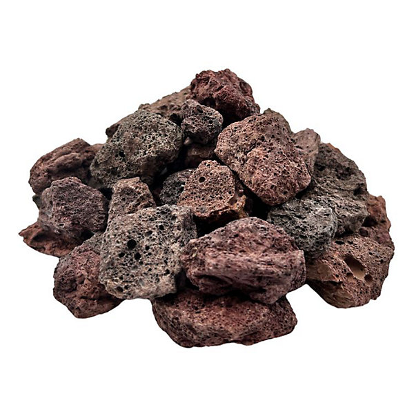 BIG BAG de 0,5M3 ( /- 10M²) Gravier Pouzzolane Rouge / Noir 15/25 mm - Livraison STANDARD