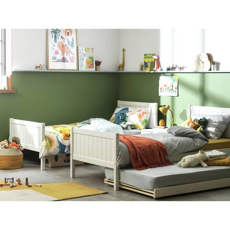 Habitat Detachable Bunk Bed Frame with Trundle - Grey