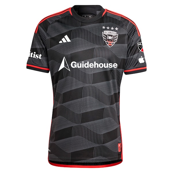 David Schnegg D.C. United adidas 2024 The Icon Kit Authentic Player Jersey - Black