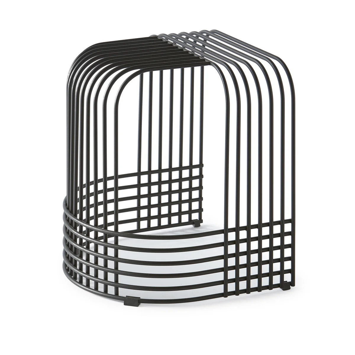 POLSPOTTEN - Drop Hocker / Beistelltisch, schwarz
