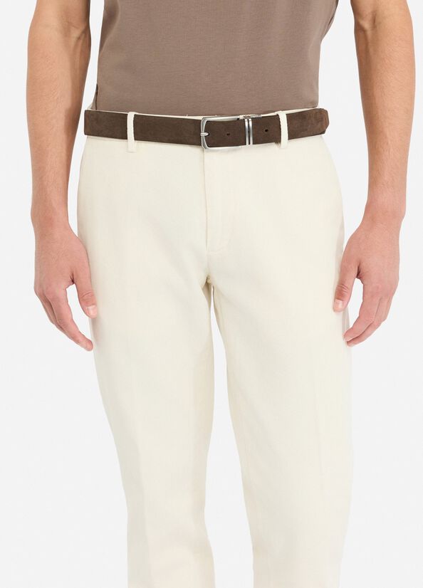 Cintura in pelle scamosciata