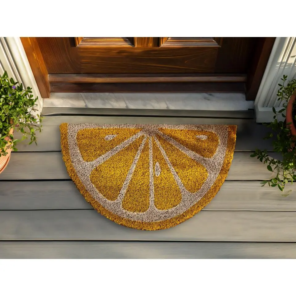 IJEN - Deurmat - Geel - 40 x 60 cm - Kokos