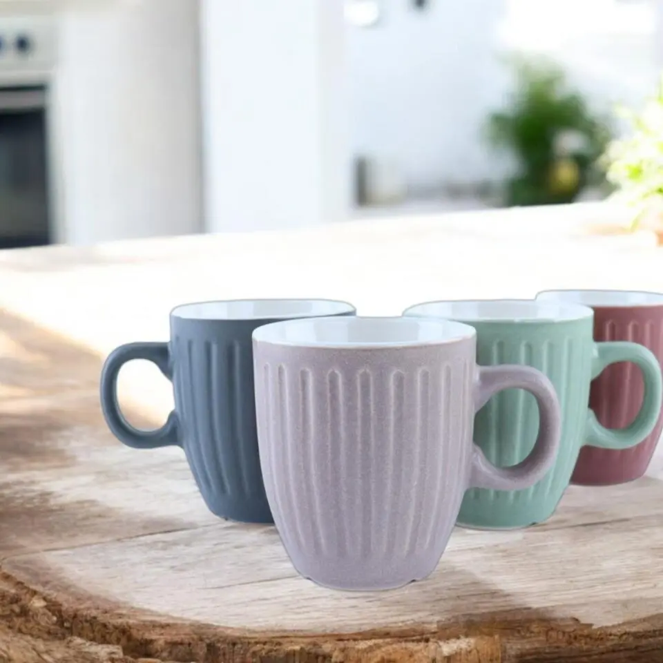 OTIX Koffiekopjes 8 Delig Moss - Multikleur