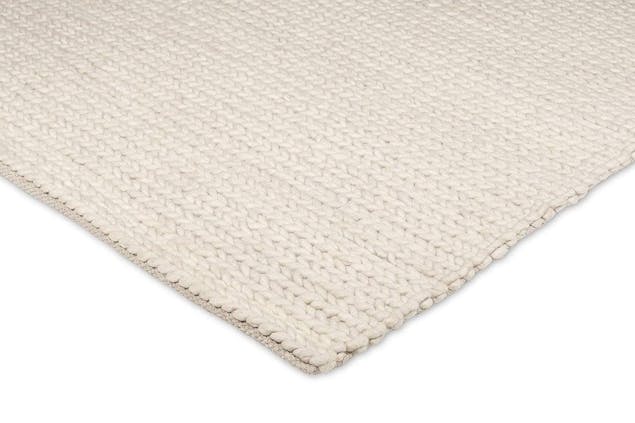 Laila Ivory Braided Wool Rug
