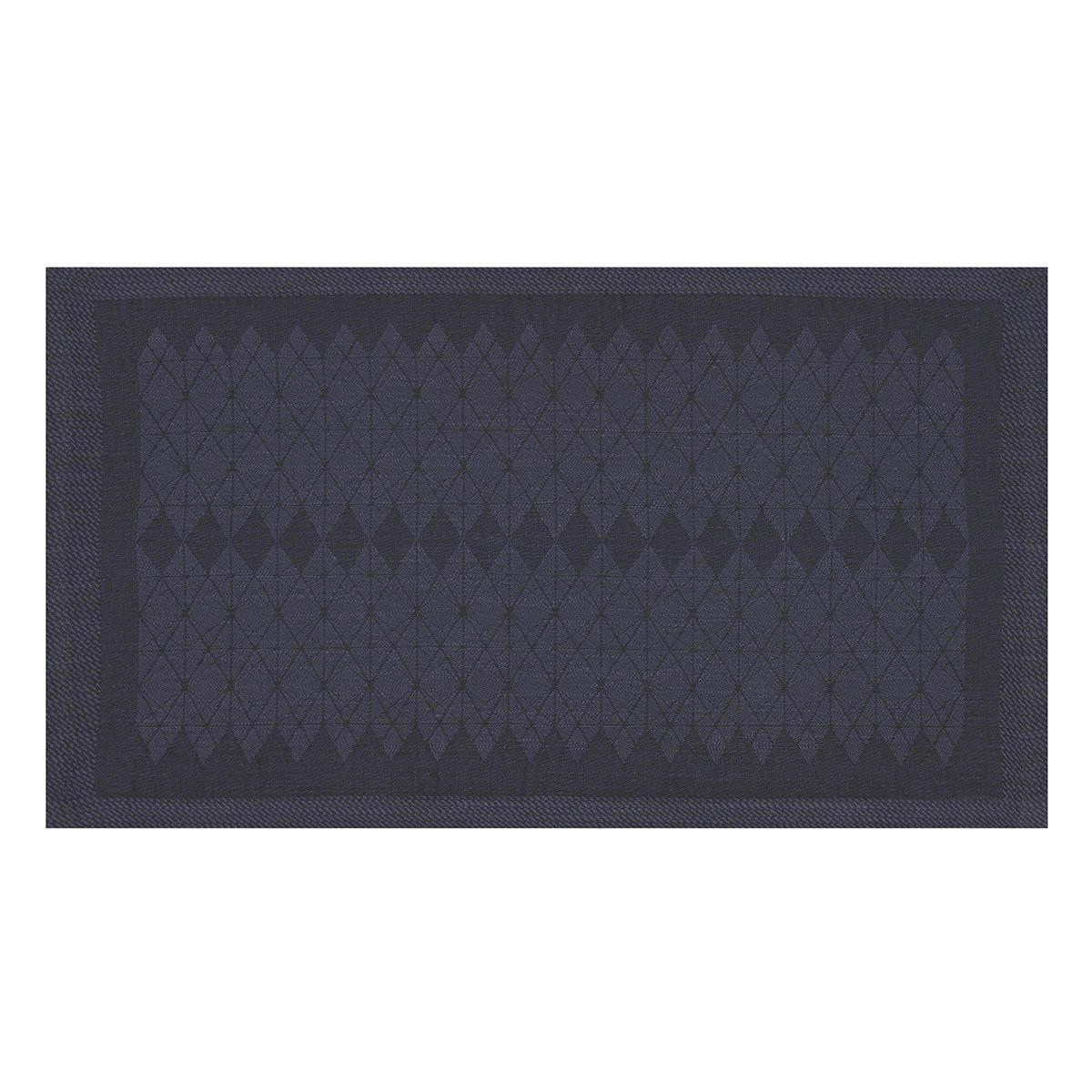 CLUB SATIN - Set de table en coton prusse 50 x 30