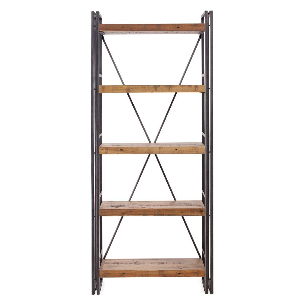 OMEGA - Bibliothèque bois et métal