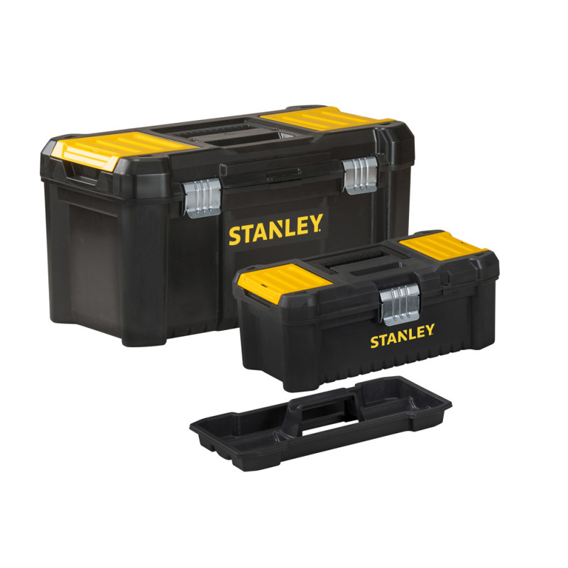 Set de coffres à outils Essential 19 L et 12,5 L 2 pièces STANLEY