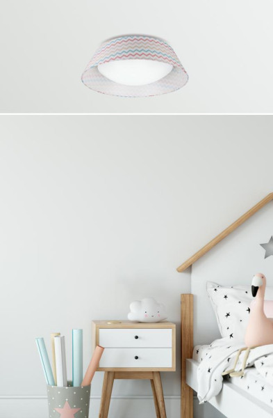 Plafon RIVERokrągły wielokolorowy LED 1x16W 45cm 900lm IP20 Candellux