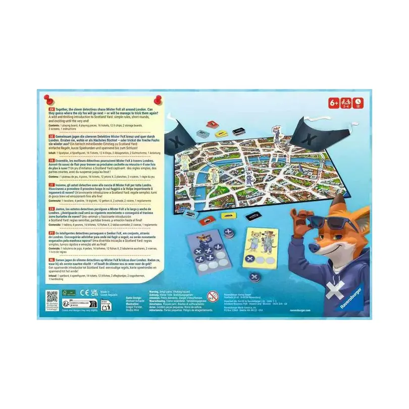 Familienspiel Scotland Yard Junior