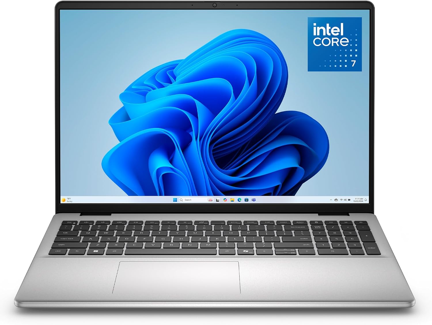 Dell 16 Laptop DC16251-16.0-inch 16:10 FHD+ Display  Intel Core 7 150U  16GB DDR5 RAM  1TB SSD  Intel Graphics  Windows 11 Home  Onsite Service - Platinum Silver
