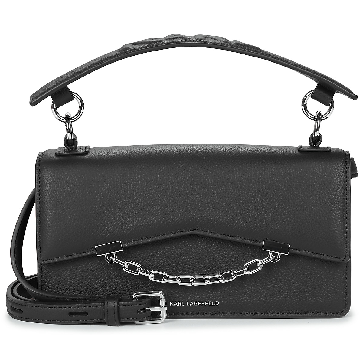 Karl Lagerfeld - K/SEVEN GRAINY CB - Black