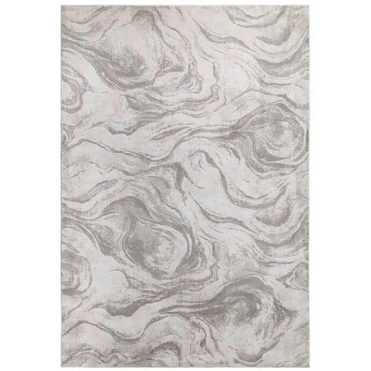 VICOLA - Tapis de salon en viscose beige 200x290 cm