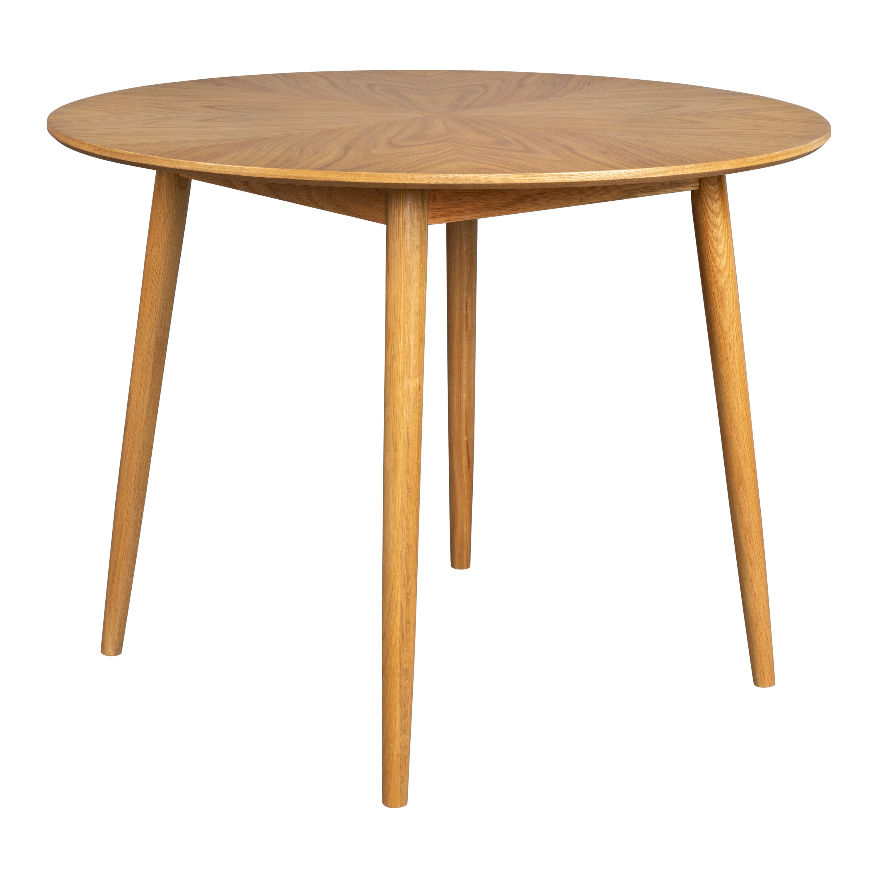 by fonQ basic Finn Eettafel - Ø 100 cm - Bruin