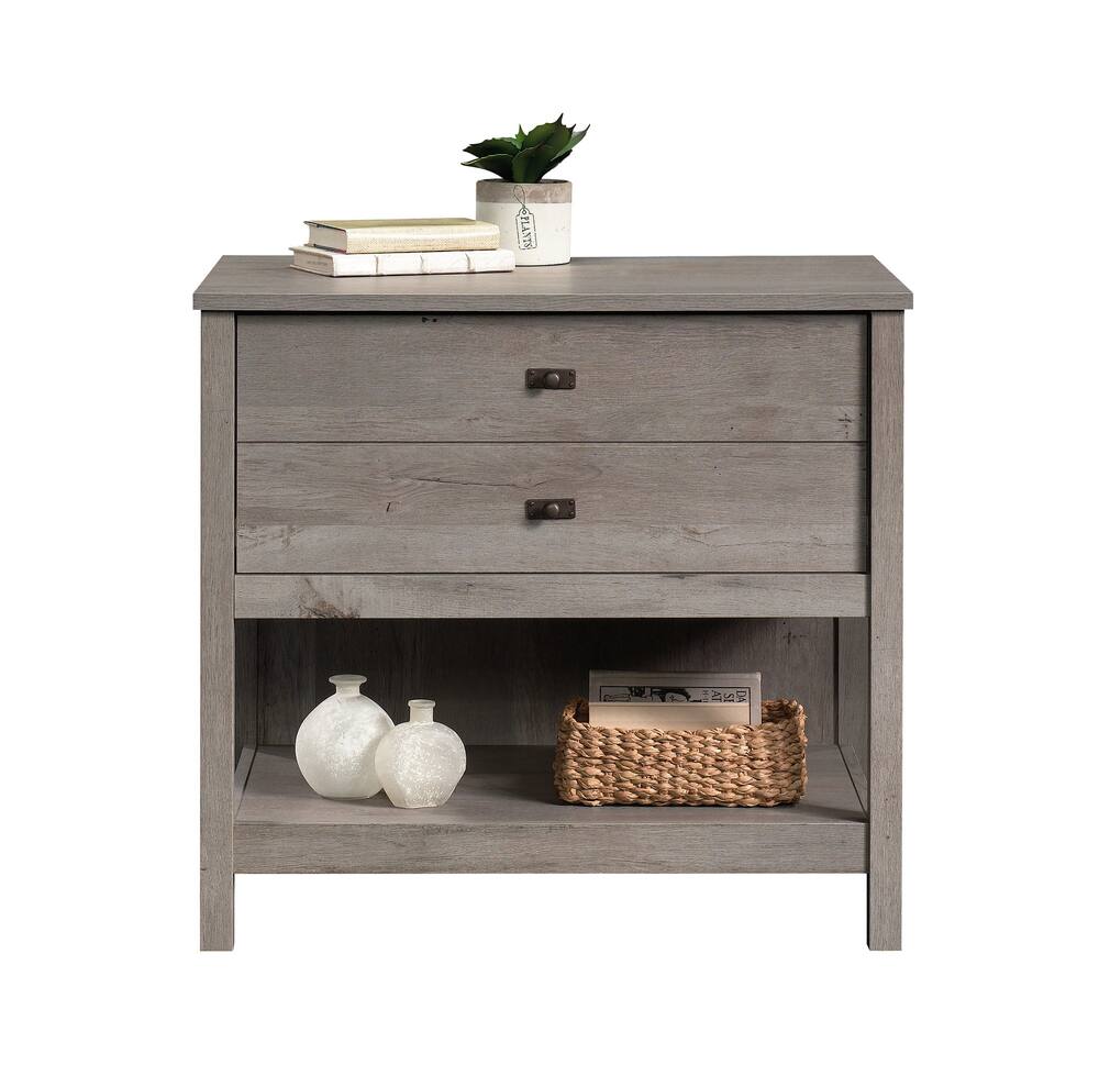 Sauder Cottage Road Open-Shelf Lateral File Storage Cabinet