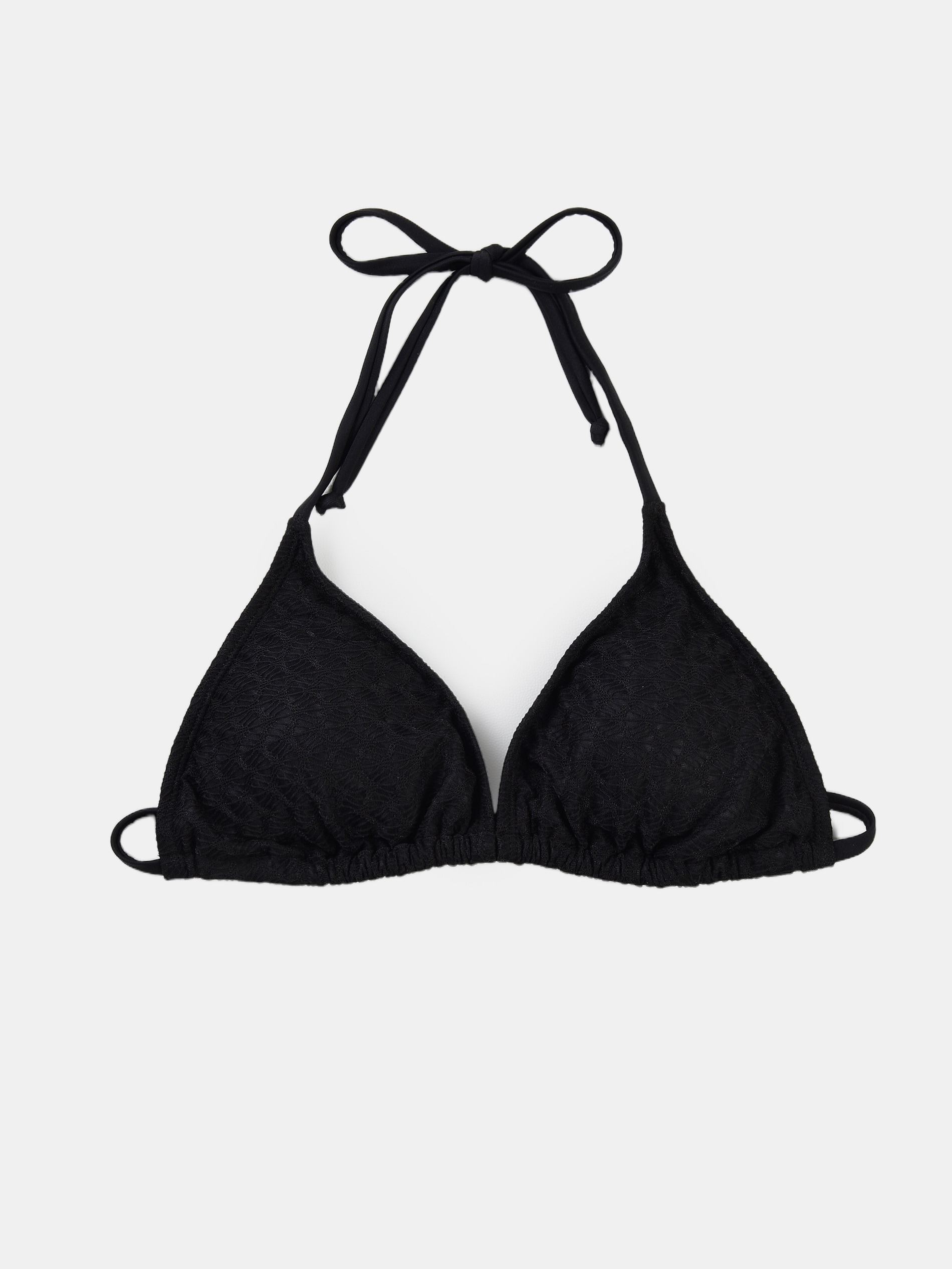 Trójkątna góra od bikini z wiązaniem