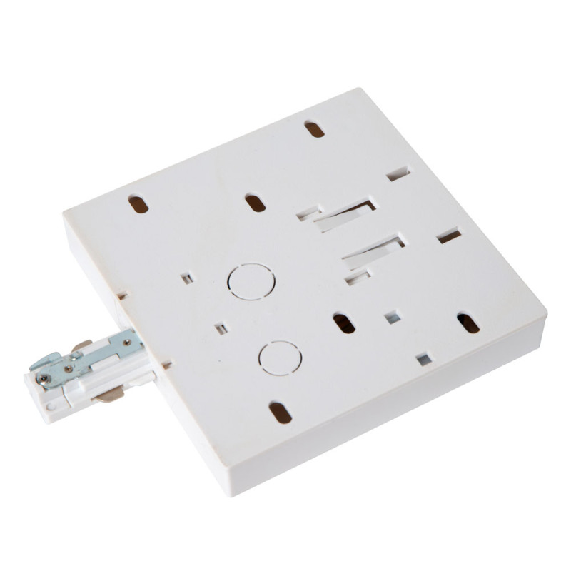 Alimentation simple/double de démarrage Track blanche LUCIDE