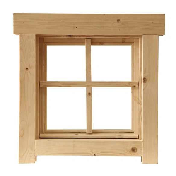 Einzelfenster »Tanja 34«, Leimholz, für Gartenhäuser