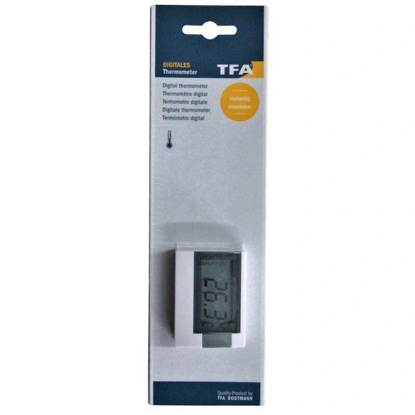 Thermometer digital Kunststoff 5,4 x 3,9 x 1,6 cm