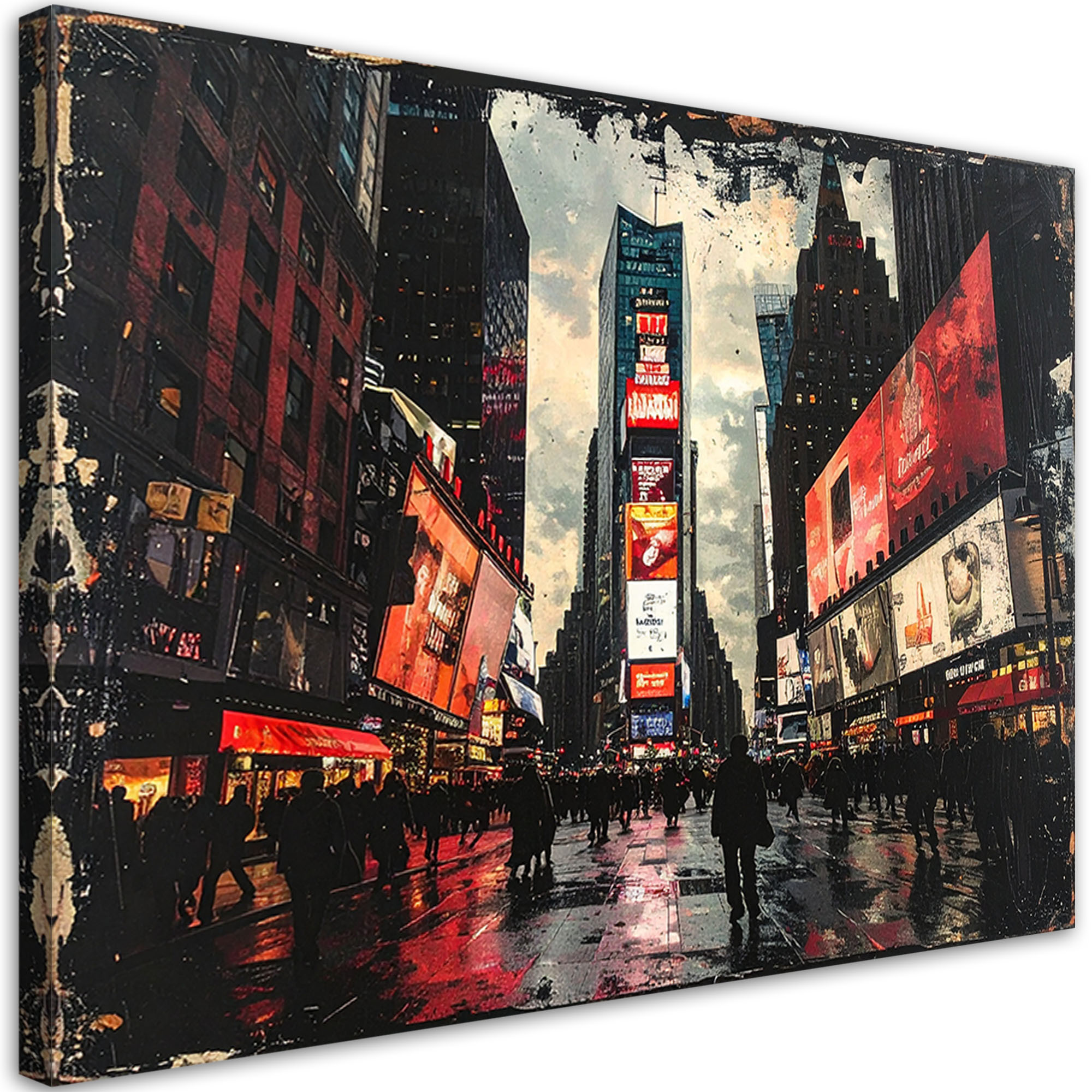 Obraz do salonu sypialni biura, Nowy Jork Times Square 30x20