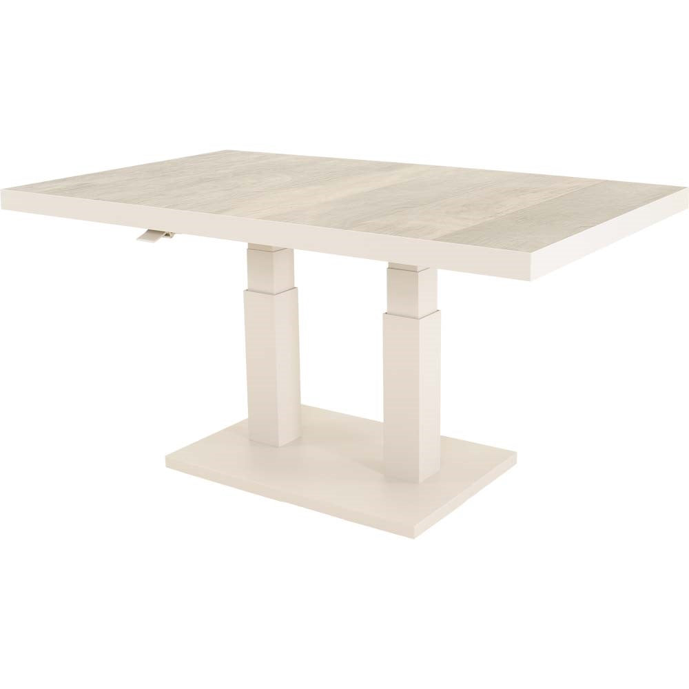 Lesli Living tuintafel Prato - beige - 140x85x50cm