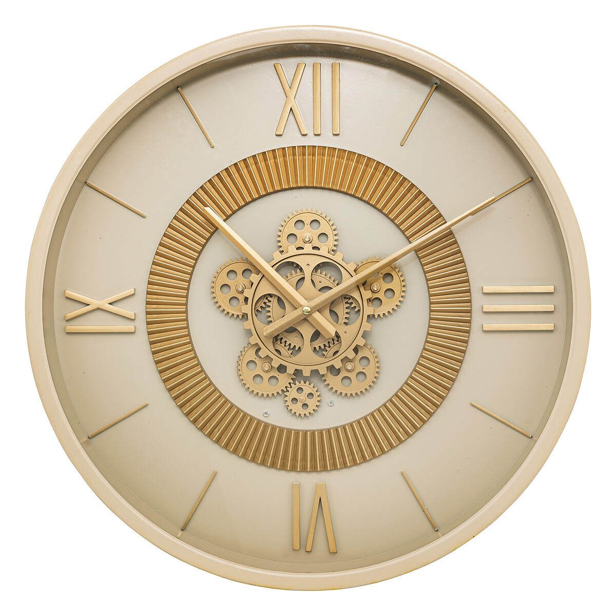 Mechanical clock "Guiliana" Beige, &Oslash; 50 cm