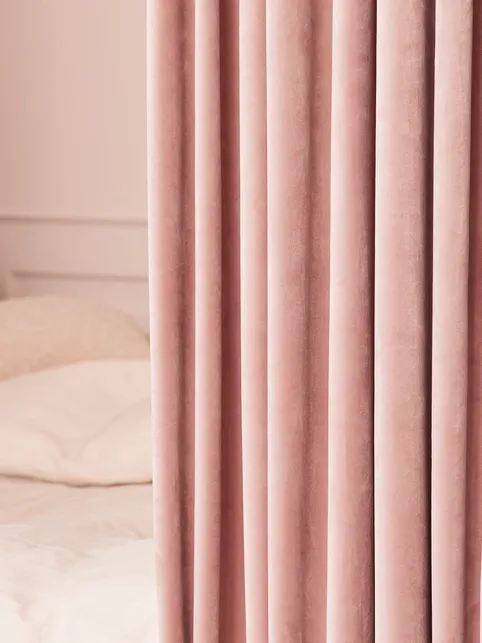 Gardin AUSTRA 1x140x300 velour rosa