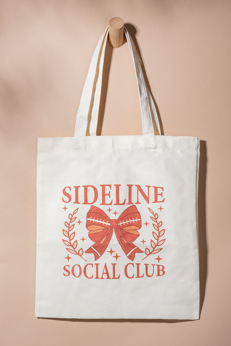 Sideline Social Club Tote Bag