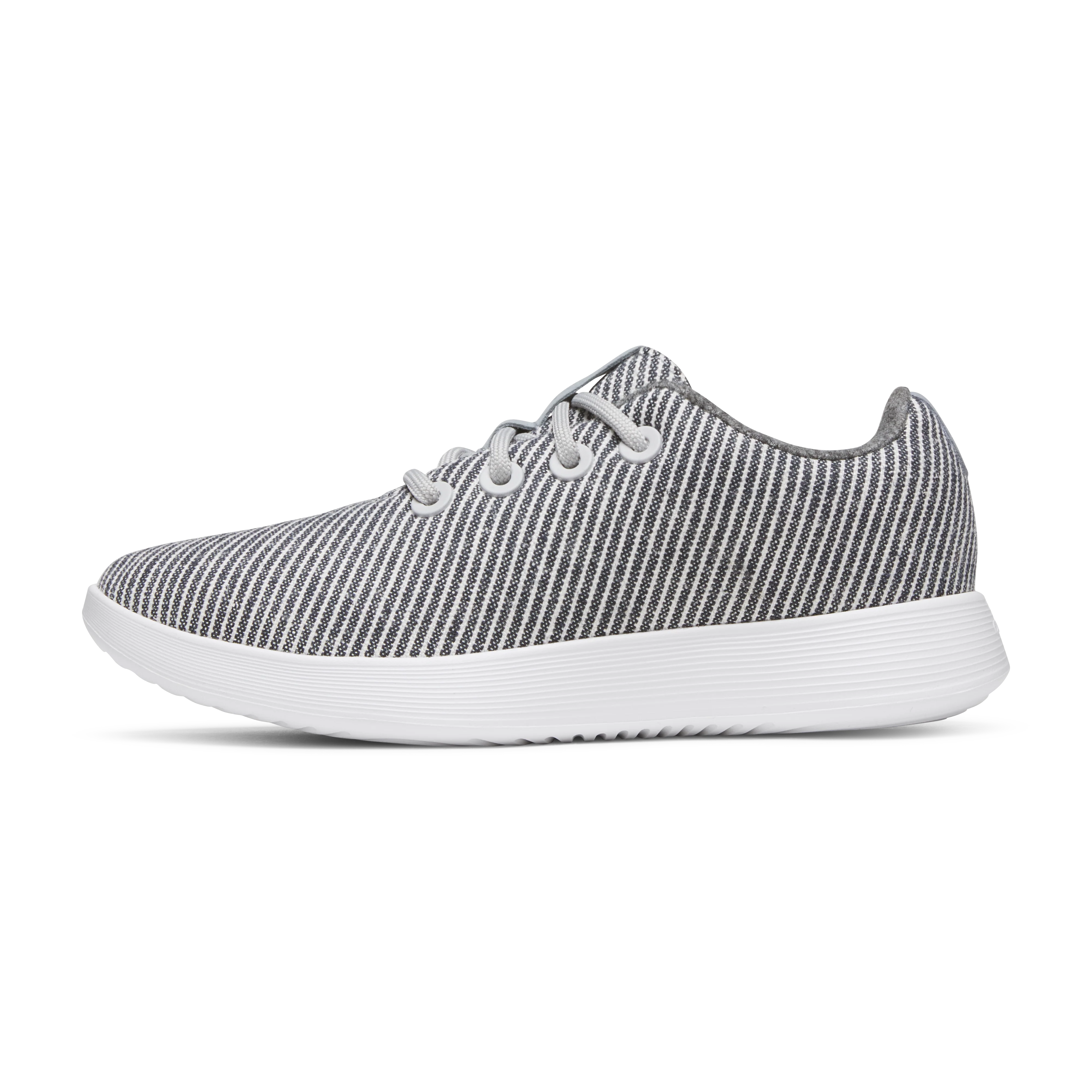 Women's Canvas Runner NZ - Deep Navy Stripes (Blizzard Sole)