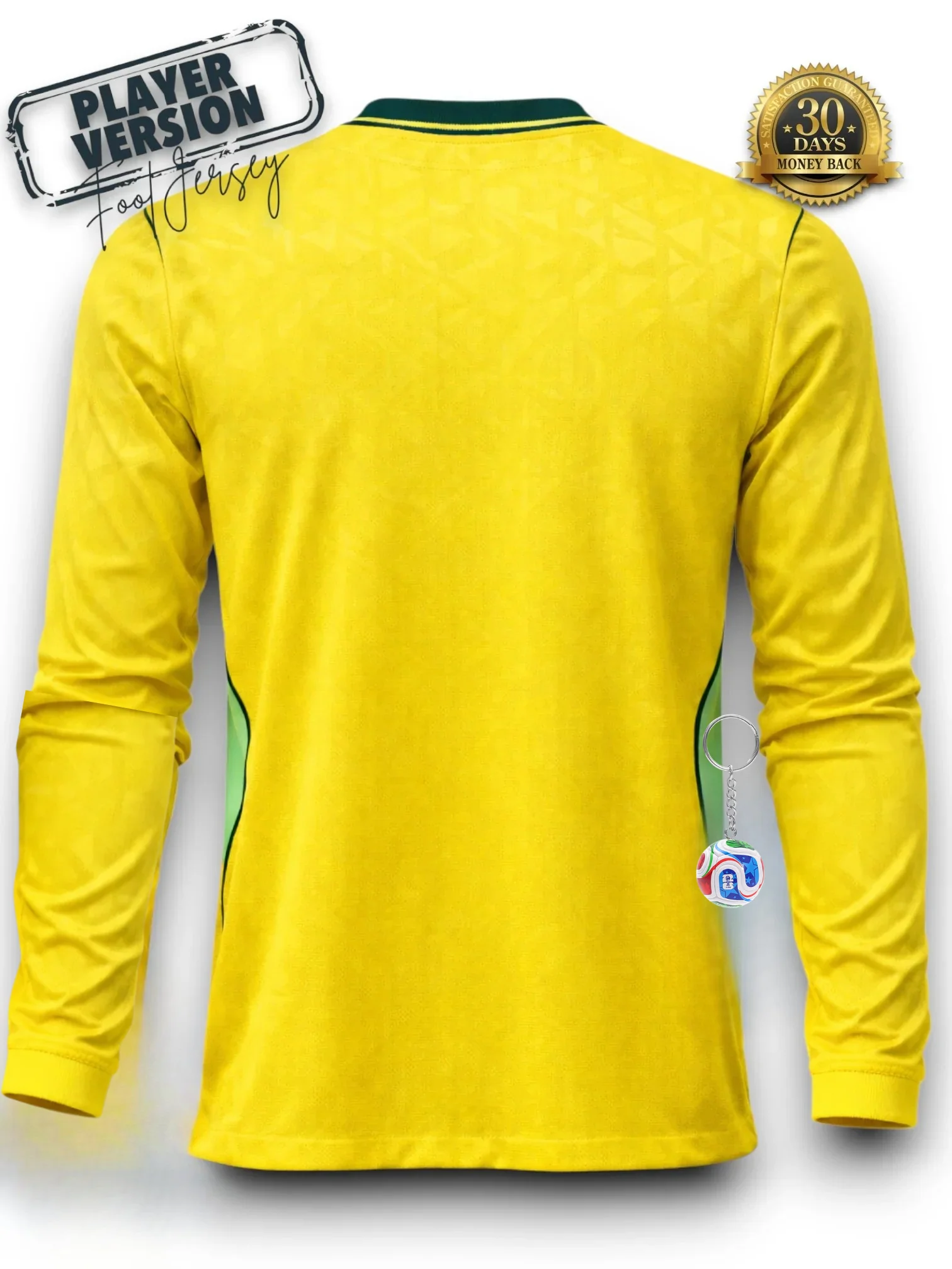 Brazil World Cup 2026 Jersey Player Version - Long Sleeve
