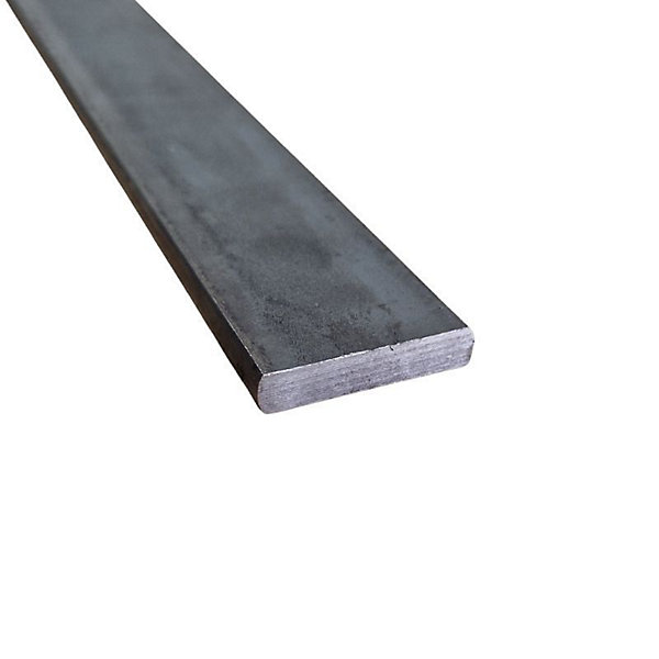 Fer plat acier 80mm ep 6 mm, Longueur : 1 metre - Comment Fer