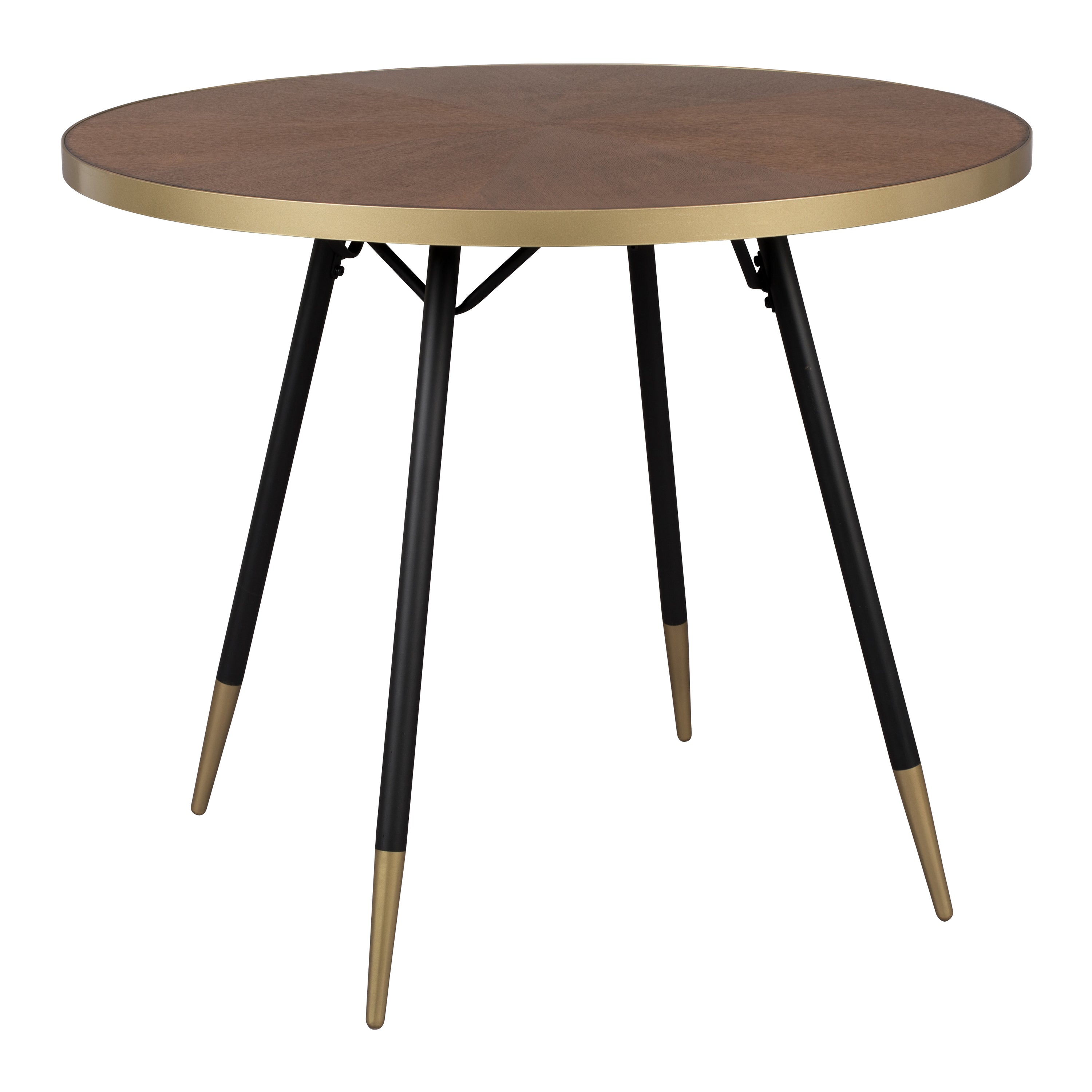 by fonQ Hendrix Eettafel - Ø 90 cm - Bruin