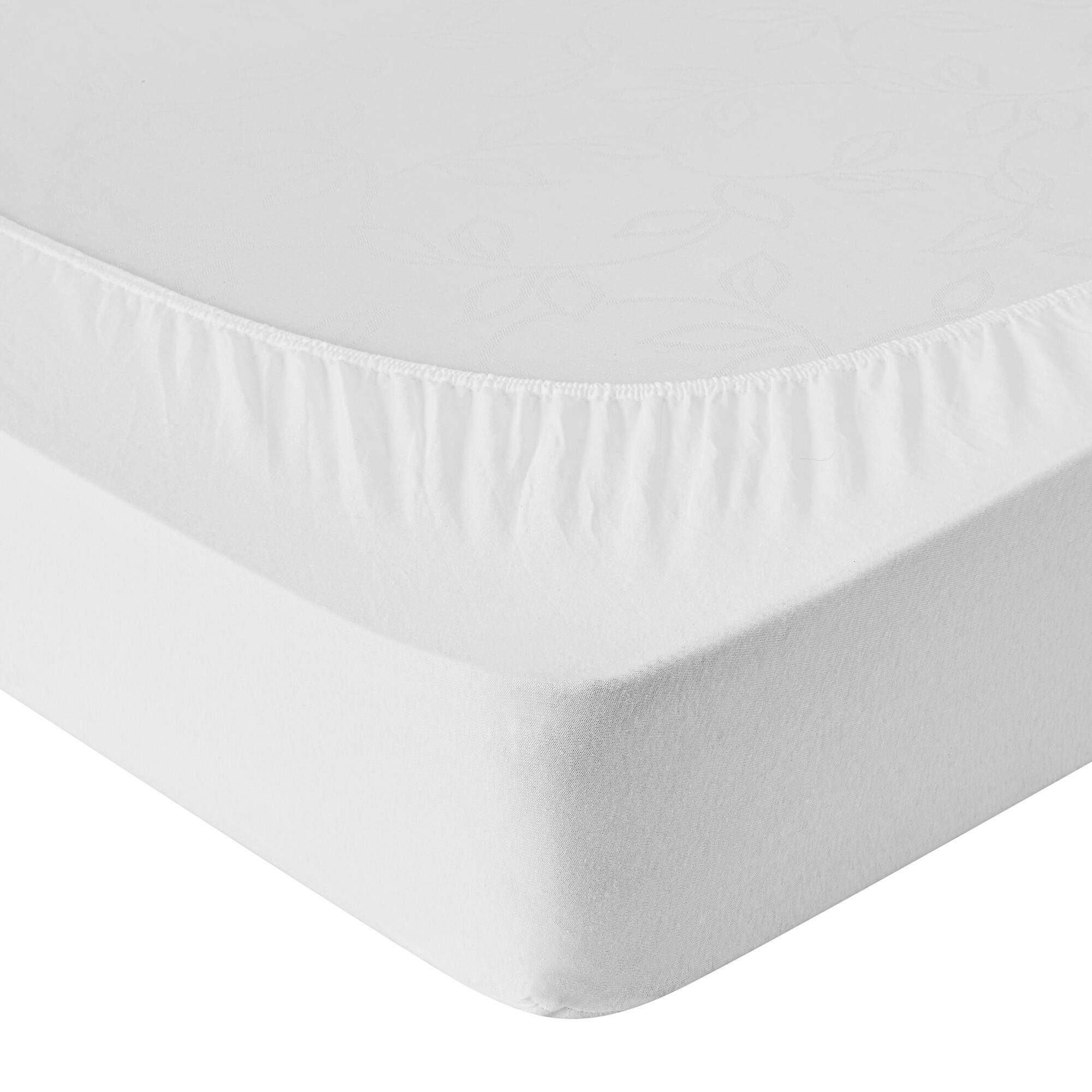 Protège-matelas molleton absorbant 400 g/m² housse 30 cm