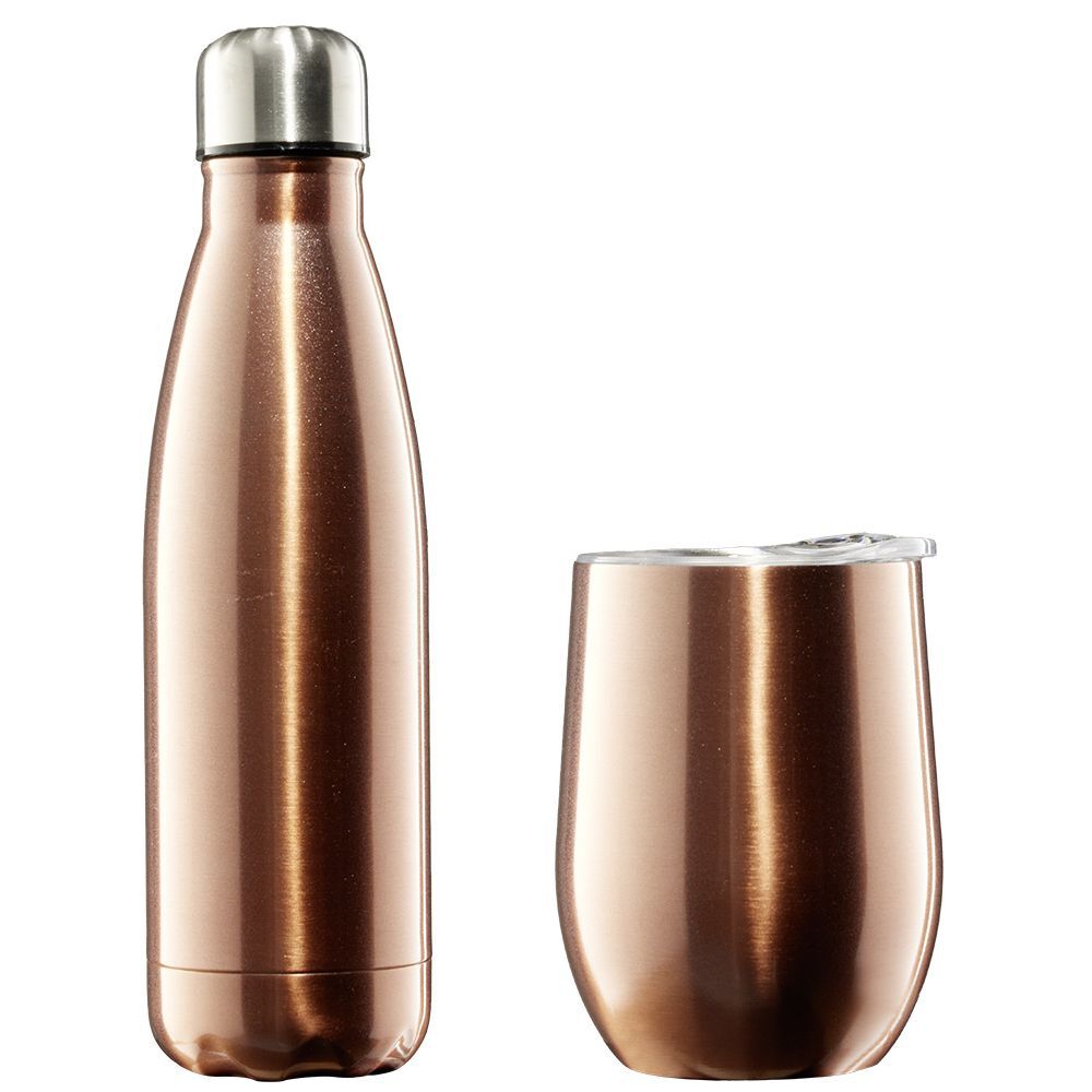 Bouteille isotherme inox 500 ml   tasse 300 ml