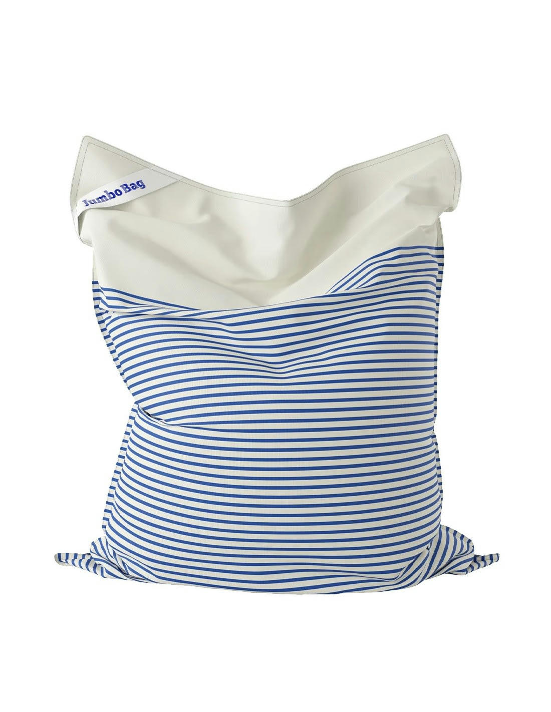 JUMBO PRINTED - Pouf géant d'extérieur en tissu imprimé Marinière