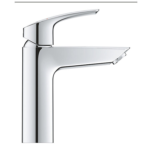 Grohe EUROSMART Mitigeur monocommande de lavabo Taille M, Chrome (23324003)