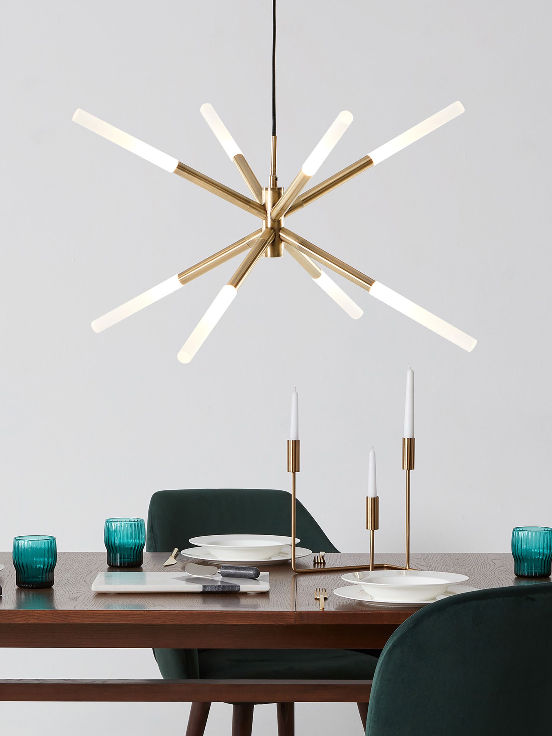 Wanda Pendant Light in Brass