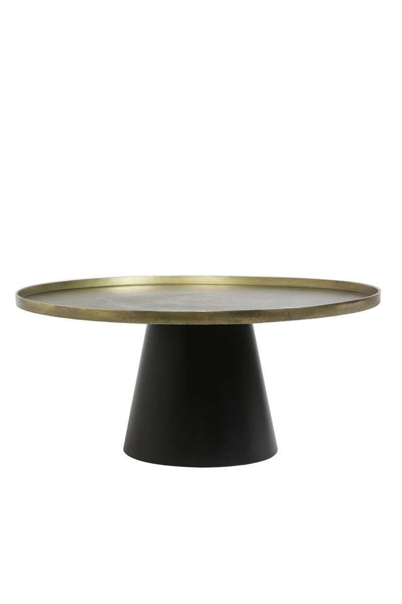 Light & Living salontafel POPETA - Ø75x35cm - brons