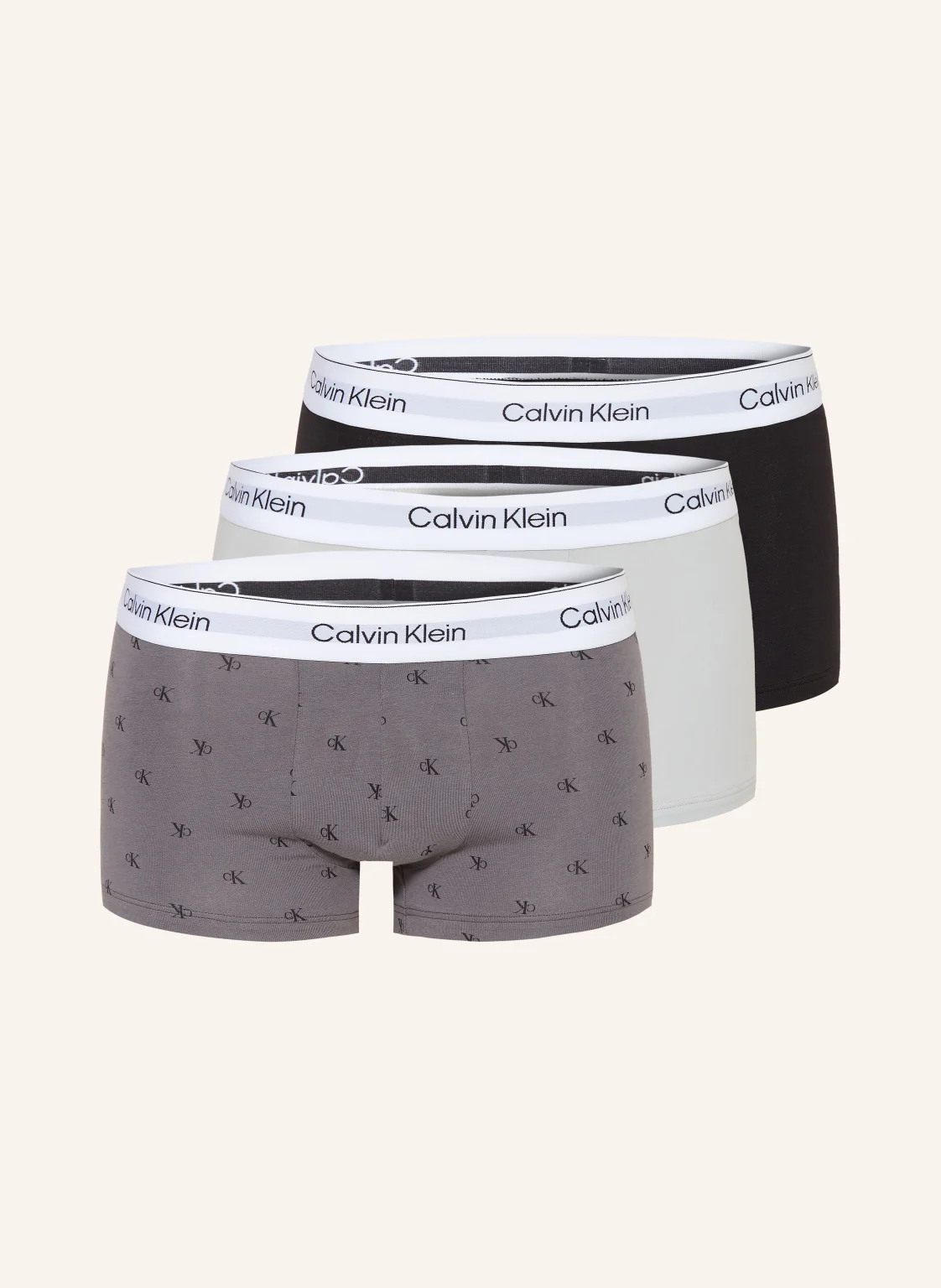 Calvin Klein 3er-Set Boxershorts COTTON STRETCH