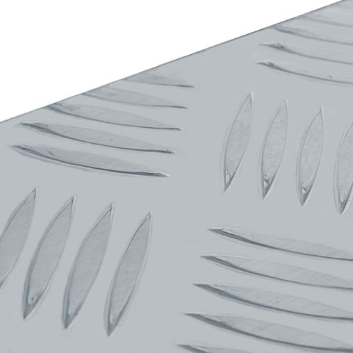 NNEVL Aluminium Box 90.5x35x40 cm Silver