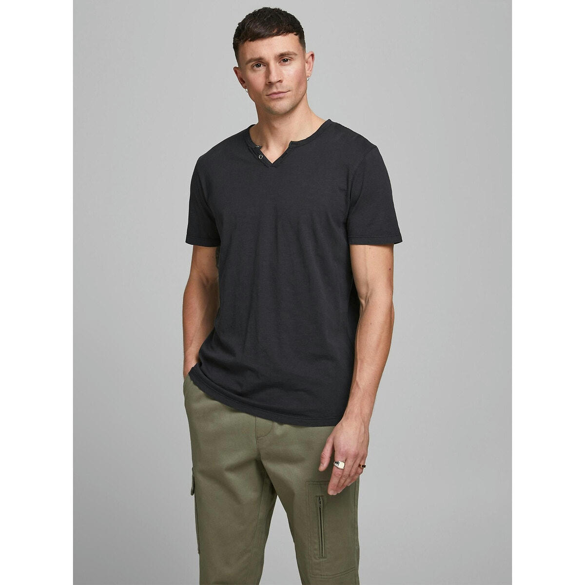 T-shirt col tunisien jjesplit