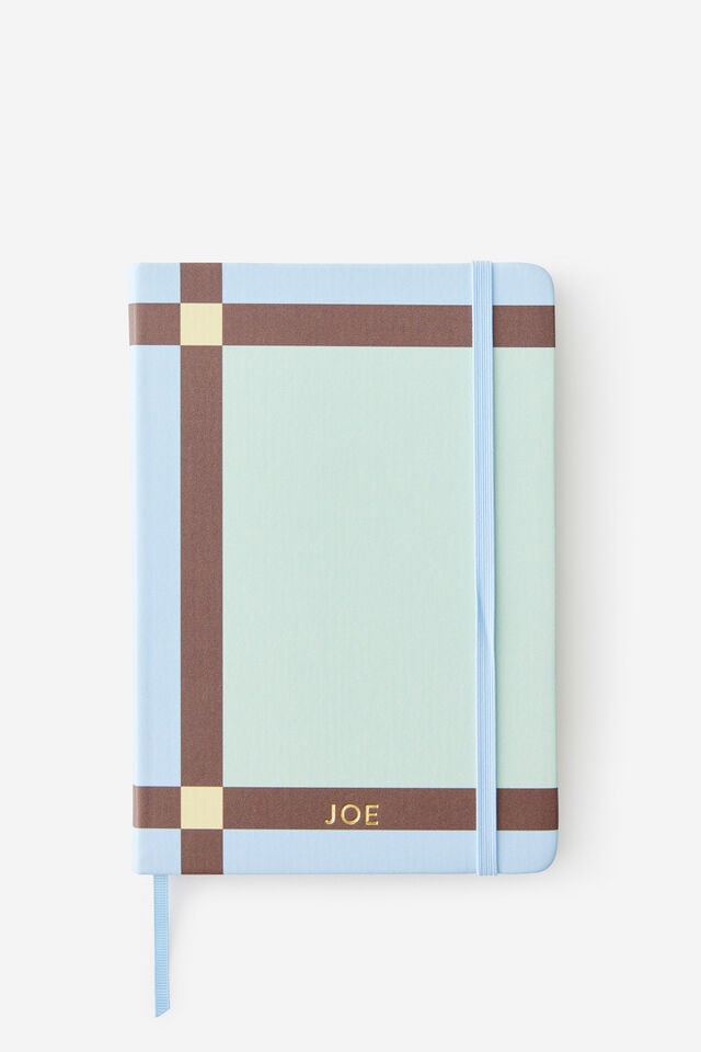 Personalised A5 Hard Lined Notetaker Notebook
