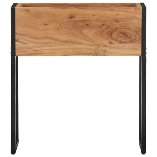 NNEVL Planter 60x20x68 cm Solid Acacia Wood