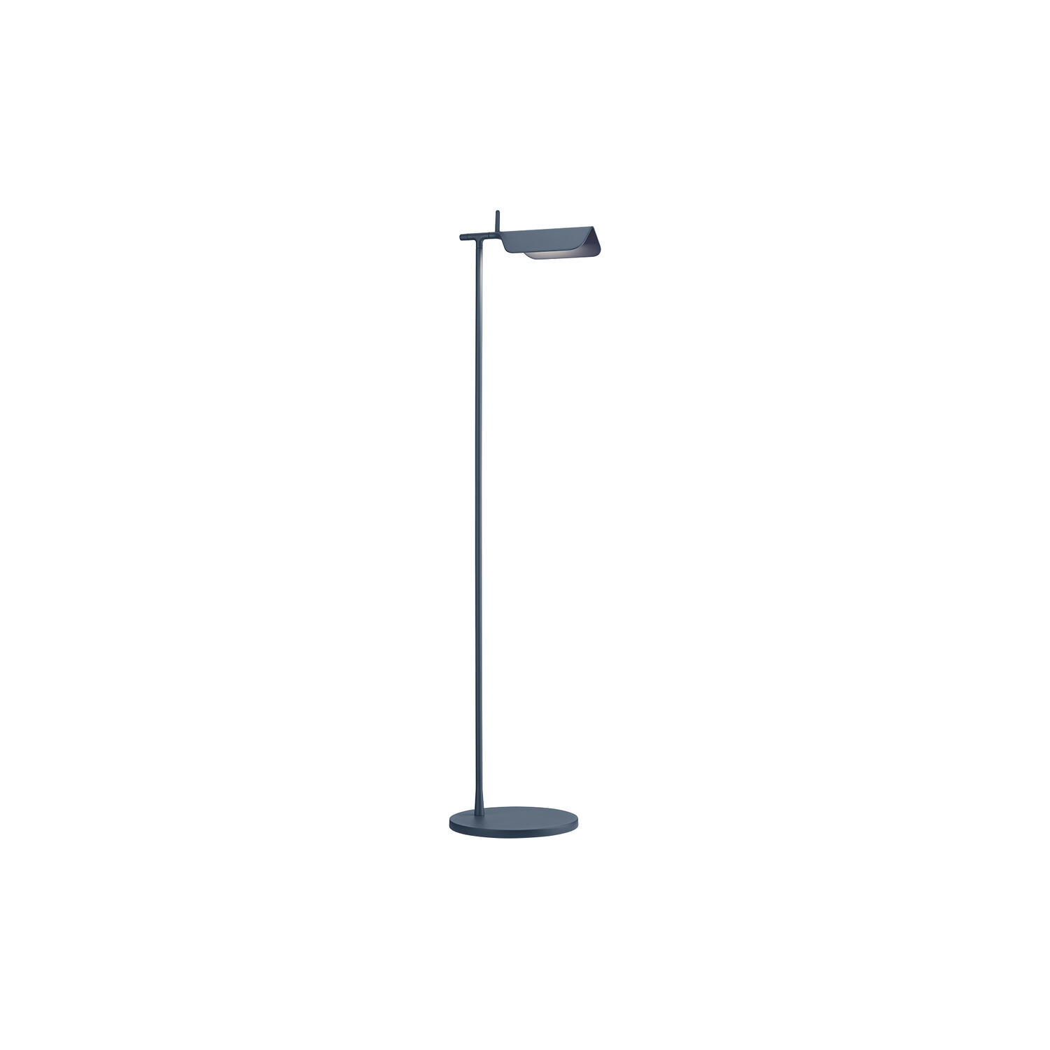 Tab Floor Lamp, matte blue