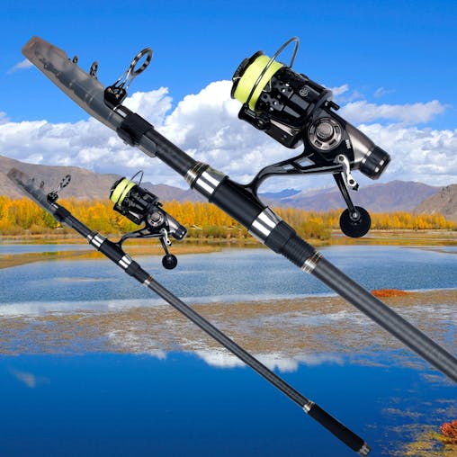 NNEOBA 5.3m Telescopic Surf Spinning Rod 30T Carbon Fiber Black
