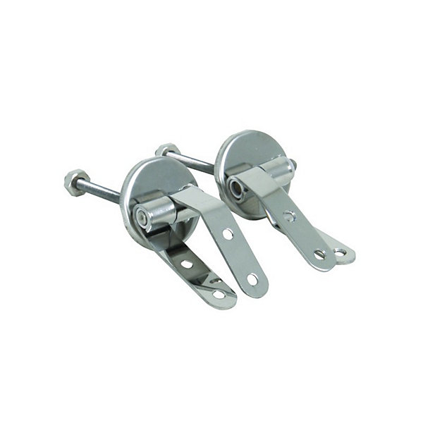Abattant wc MDF CLEO Terracotta matCharnières en Inox MSV